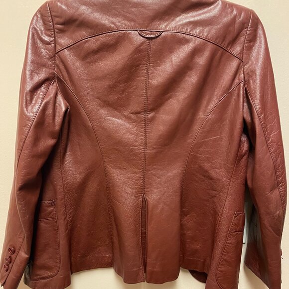 VINTAGE leather jacket - Picture 3 of 3